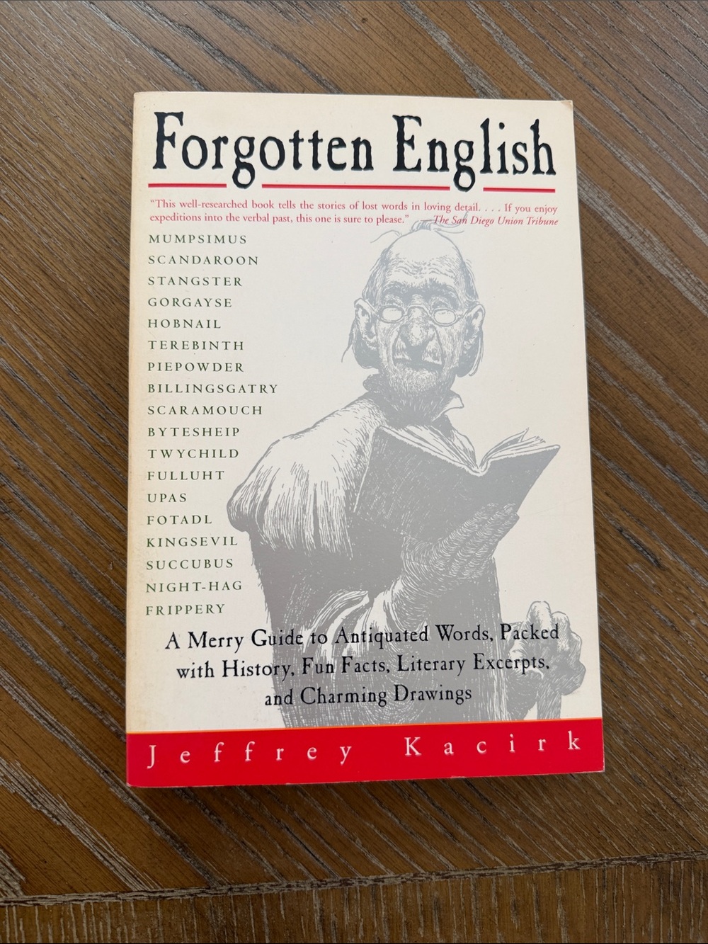 Forgotten English by — Jeffrey Kacirk Paperback
